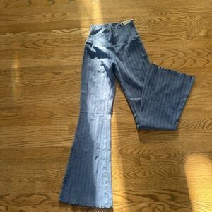 Aerie Offline Women's Blue Flared pants